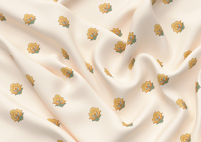 Petal & Block Nitara Spot, Marigold - Made to Measure Curtains - Image 4